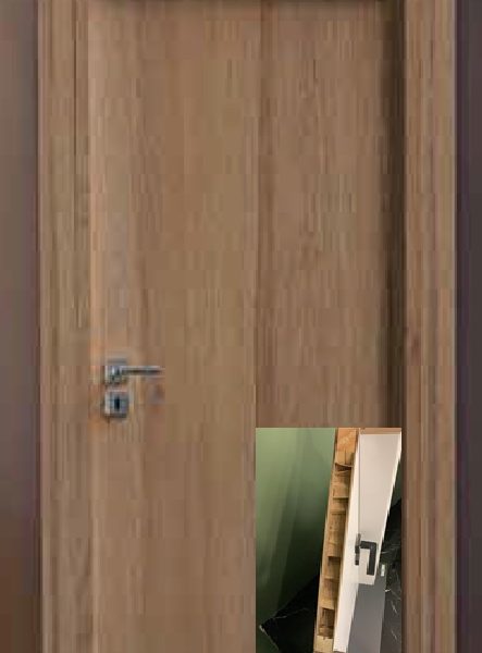 HPL LAMINANT AHSAP DESEN-MUKAVVA DOLGU KAPI (URT)