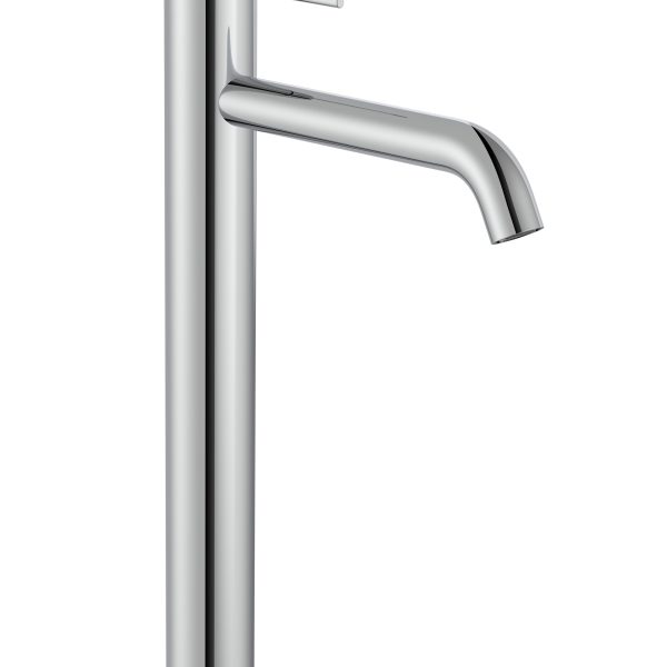 ONA HIGH NECK BASIN MIXER COLD START CLICK CLACK